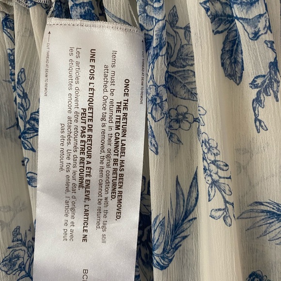 NWT BCBG MAXAZARIA FLORAL DRESS - Picture 9 of 11